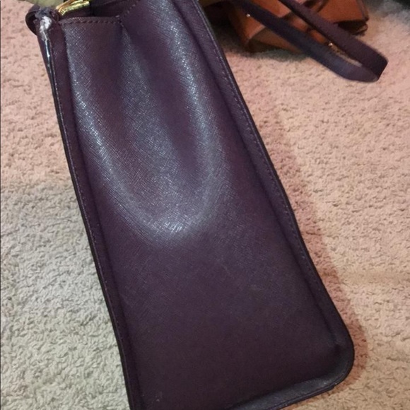 Plum Kate Spade Tote - Picture 7 of 8